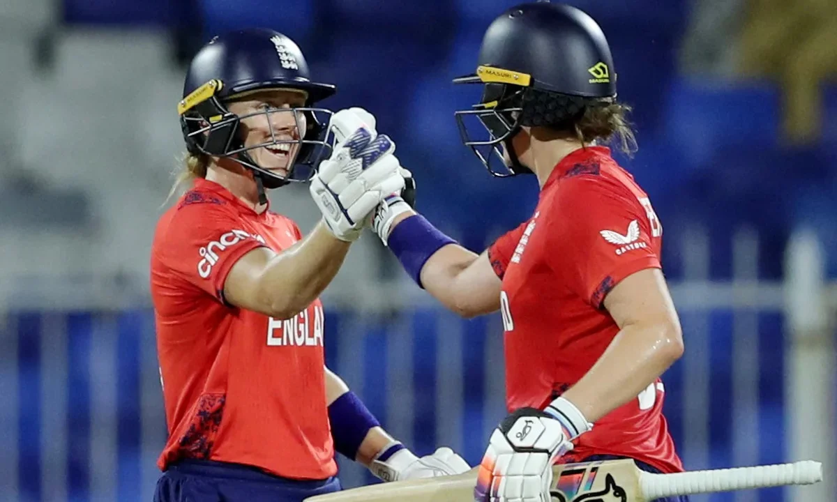England Dominates Scotland with a 10-Wicket Victory at Women's T20 World Cup