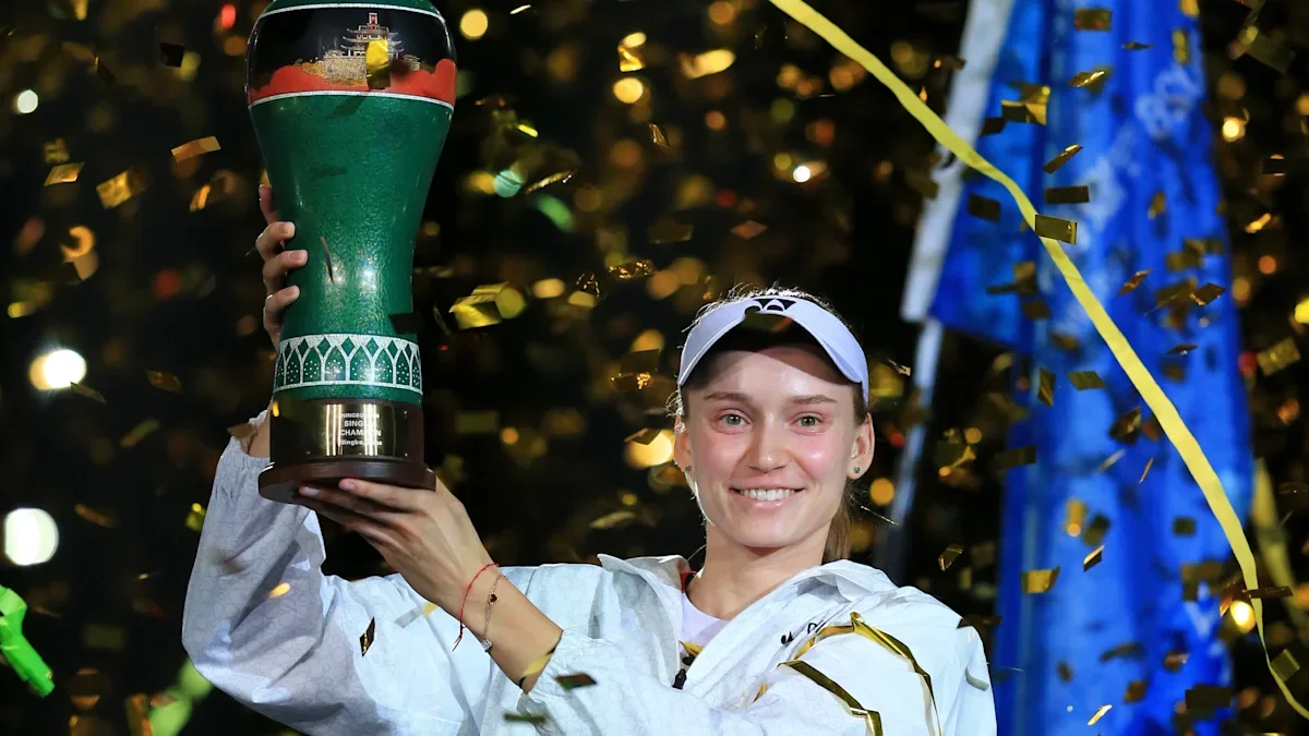 Elena Rybakina beats Leylah Fernandez to defend Ningbo Open title