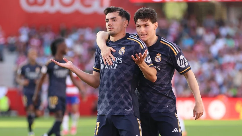 Granada 0-4 Real Madrid: Newly-crowned Champions cruise to emphatic victory over relegated hosts.