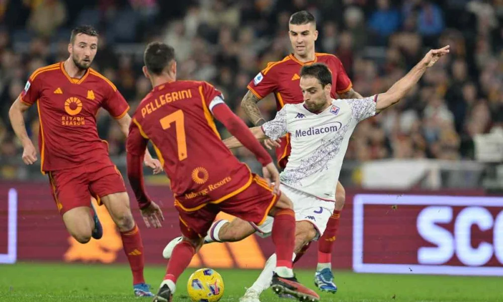 Roma 1-1 Fiorentina: Nine-man Roma survive second-half onslaught, escape with a draw