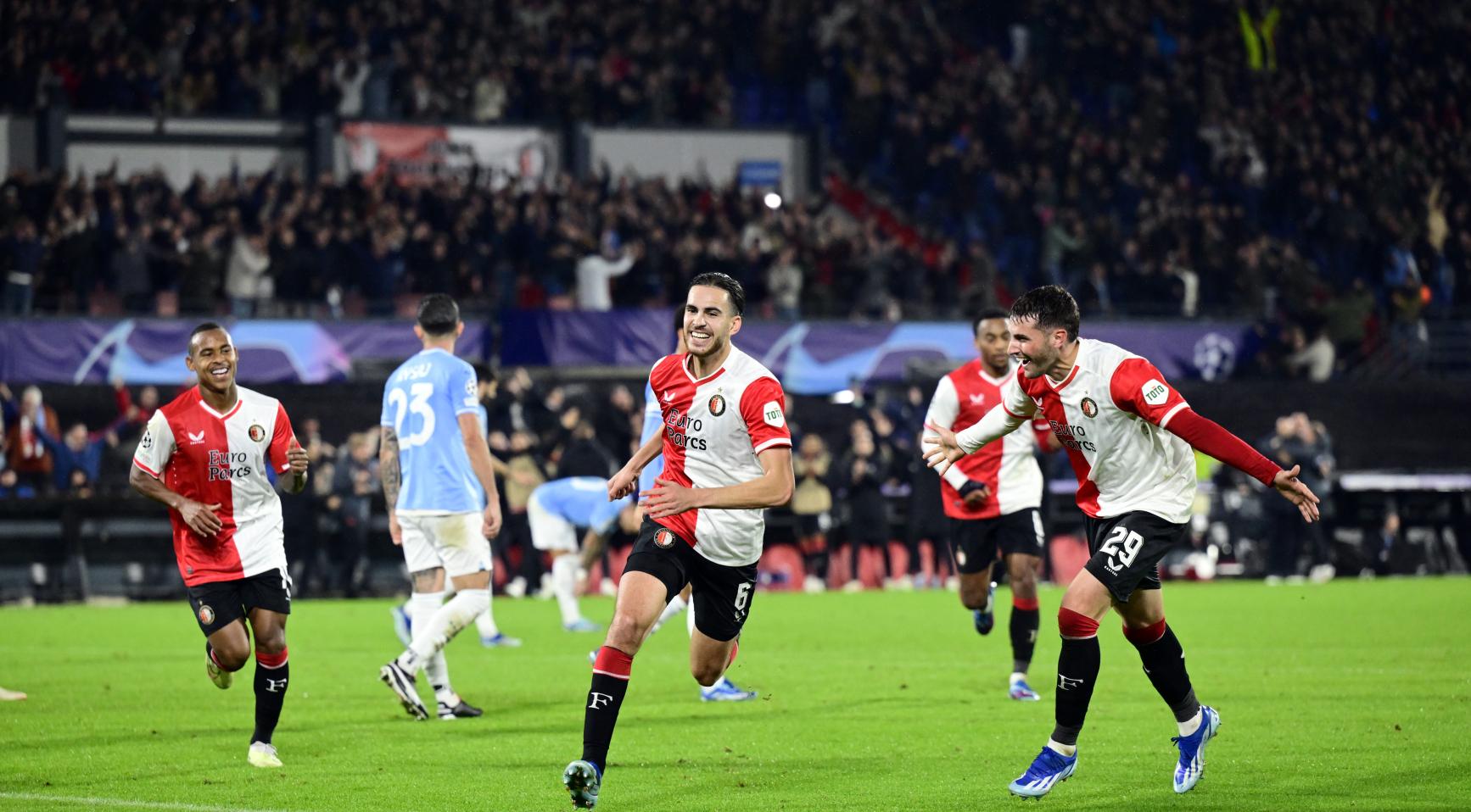 UCL: Feyenoord Dominates Lazio 3-1