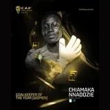CAF Awards 2024: Chiamaka Nnadozie Wins Women’s Goalkeeper of the Year