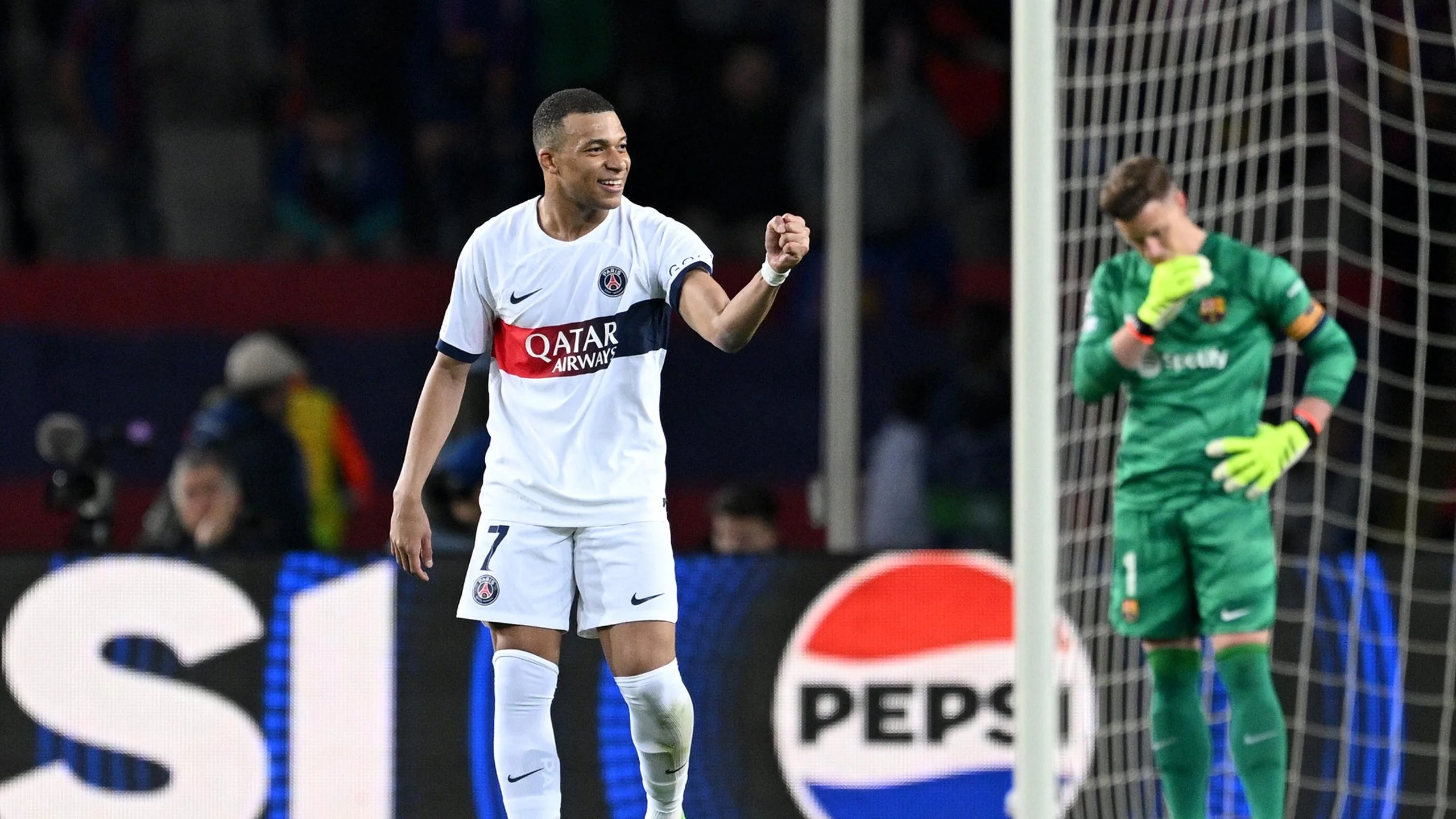 Barcelona 1-4 Paris Saint-Germain (Agg: 4-6): Mbappe double sends PSG into Champions League semi-finals amid Barca implosion