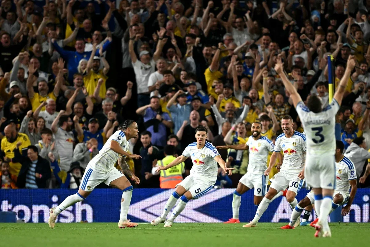 Leeds thrash Newcastle 4-1 to climb third in Premier League
