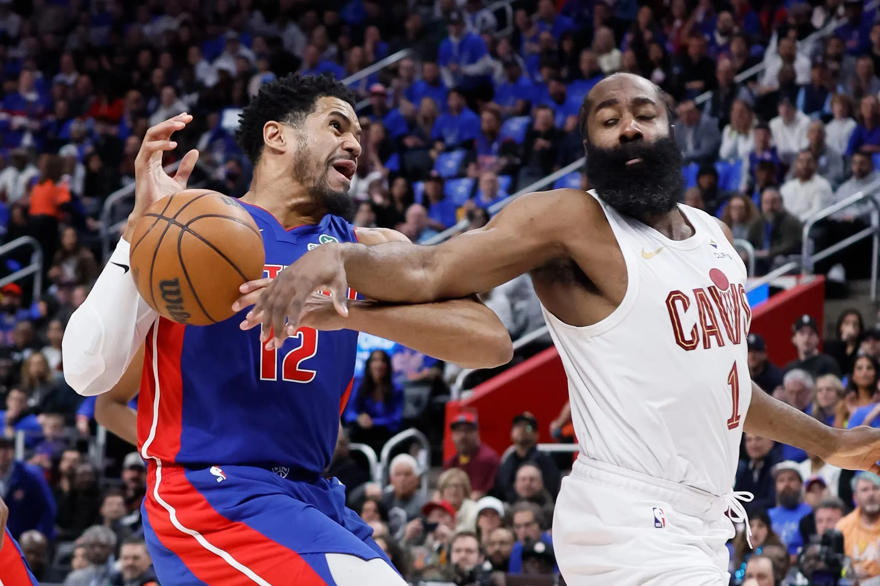 James Harden leads Cavaliers’ stunning comeback against Pistons