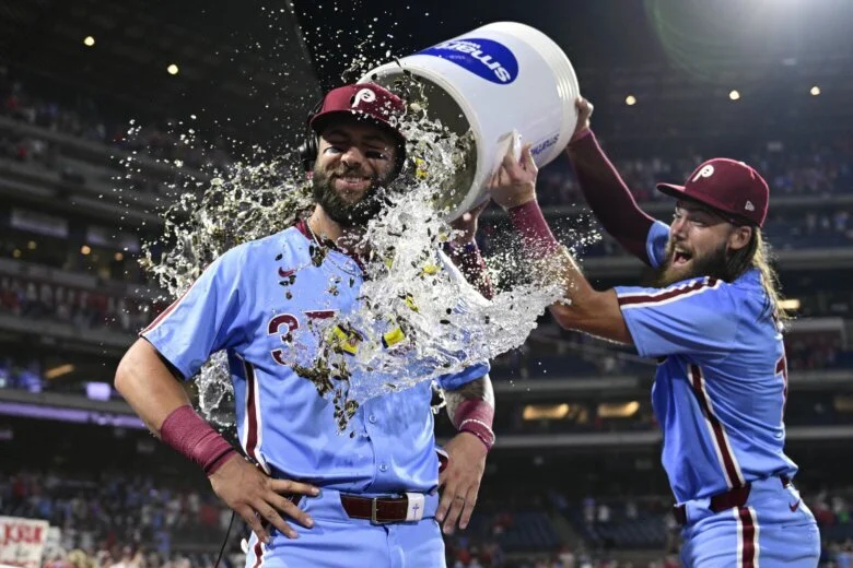 MLB roundup: Phillies rookie Weston Wilson hits for cycle against Nationals