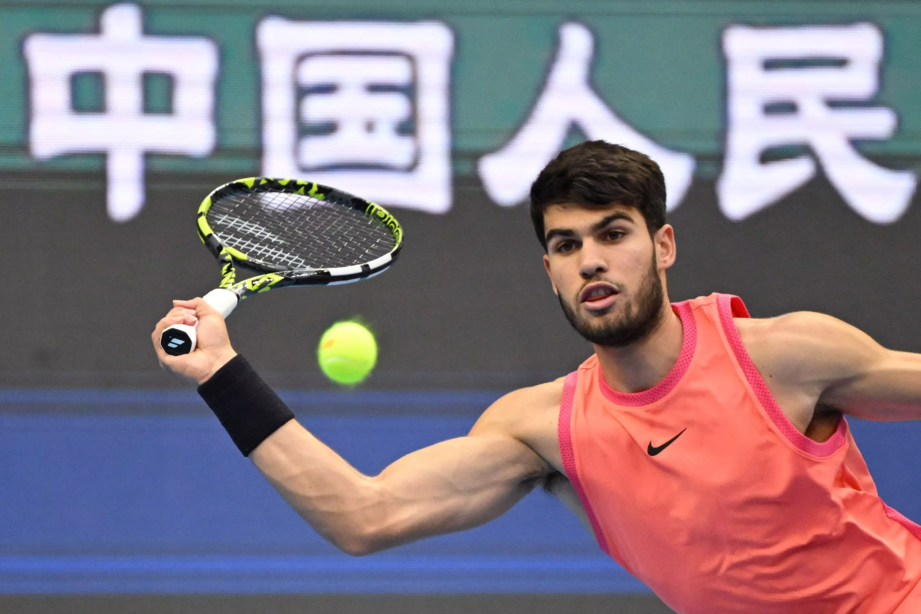 Carlos Alcaraz sets up clash against Daniil Medvedev in China Open last four