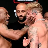 Mike Tyson slaps Jake Paul in final face-off before Netflix fight