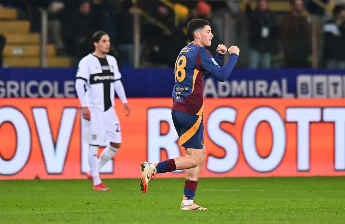 Parma 0-1 AS Roma: Giallorossi defeat 10-man hosts to extend unbeaten league run