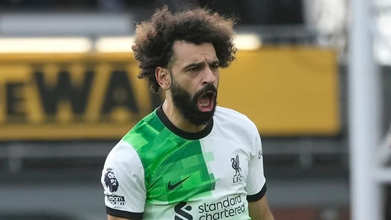 Mohamed Salah scores his 200th goal for  Liverpool