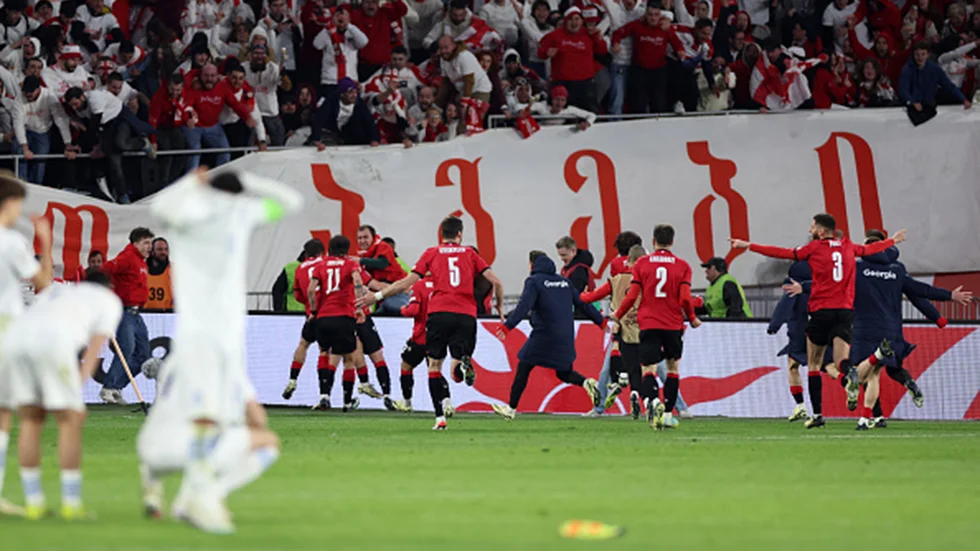 UEFA Euro 2024 Qualifying: Georgia defeat Greece 4-2 on penalties to reach first ever major tournament