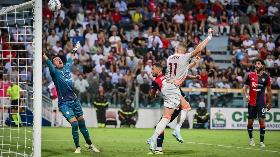 Cagliari 0-0 AS Roma: Roma held by stubborn Cagliari in goalless draw