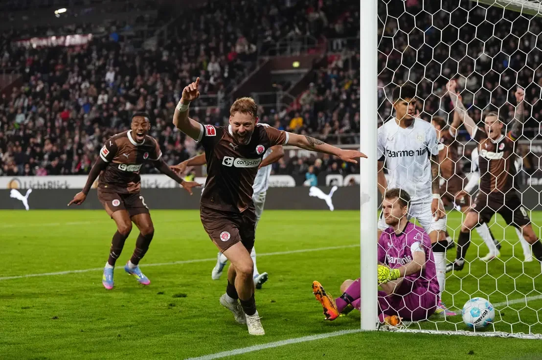 St Pauli 1-1 Bayer Leverkusen: Leverkusen's title defense fades after St Pauli draw leaves them eight points behind Bayern Munich