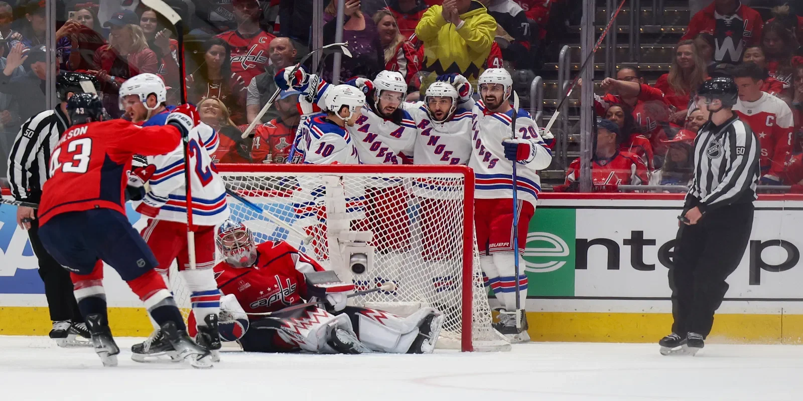 NHL roundup: Rangers advance after sweeping Caps, Predators beaten by Canucks