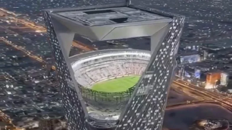 Saudi Arabia’s Sky Stadium: The 46,000-Seat futuristic arena suspended above the desert