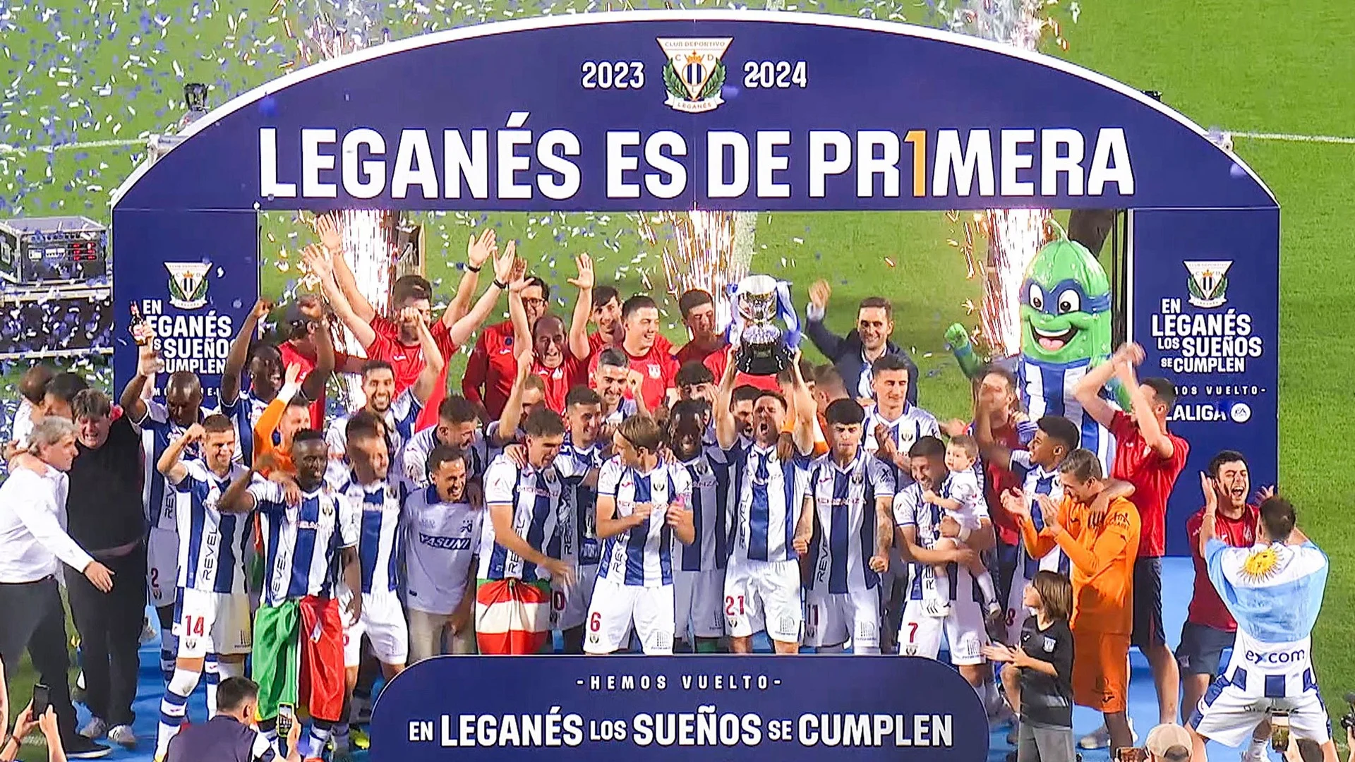 Leganes win Spanish second division to return to LaLiga after four years