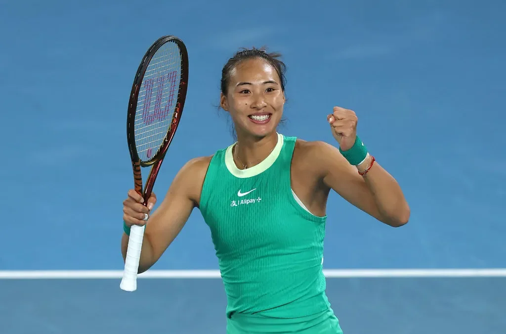 Qinwen Zheng downs Anna Kalinskaya to reach Australian Open Semi-finals