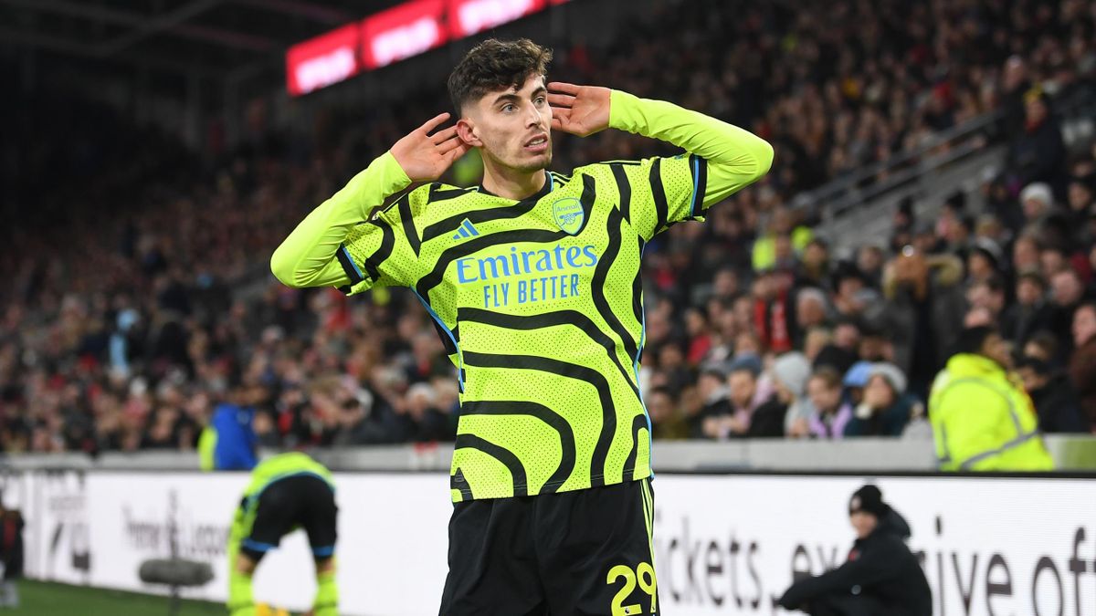 Brentford 0-1 Arsenal: Havertz's late winner sends Gunners top