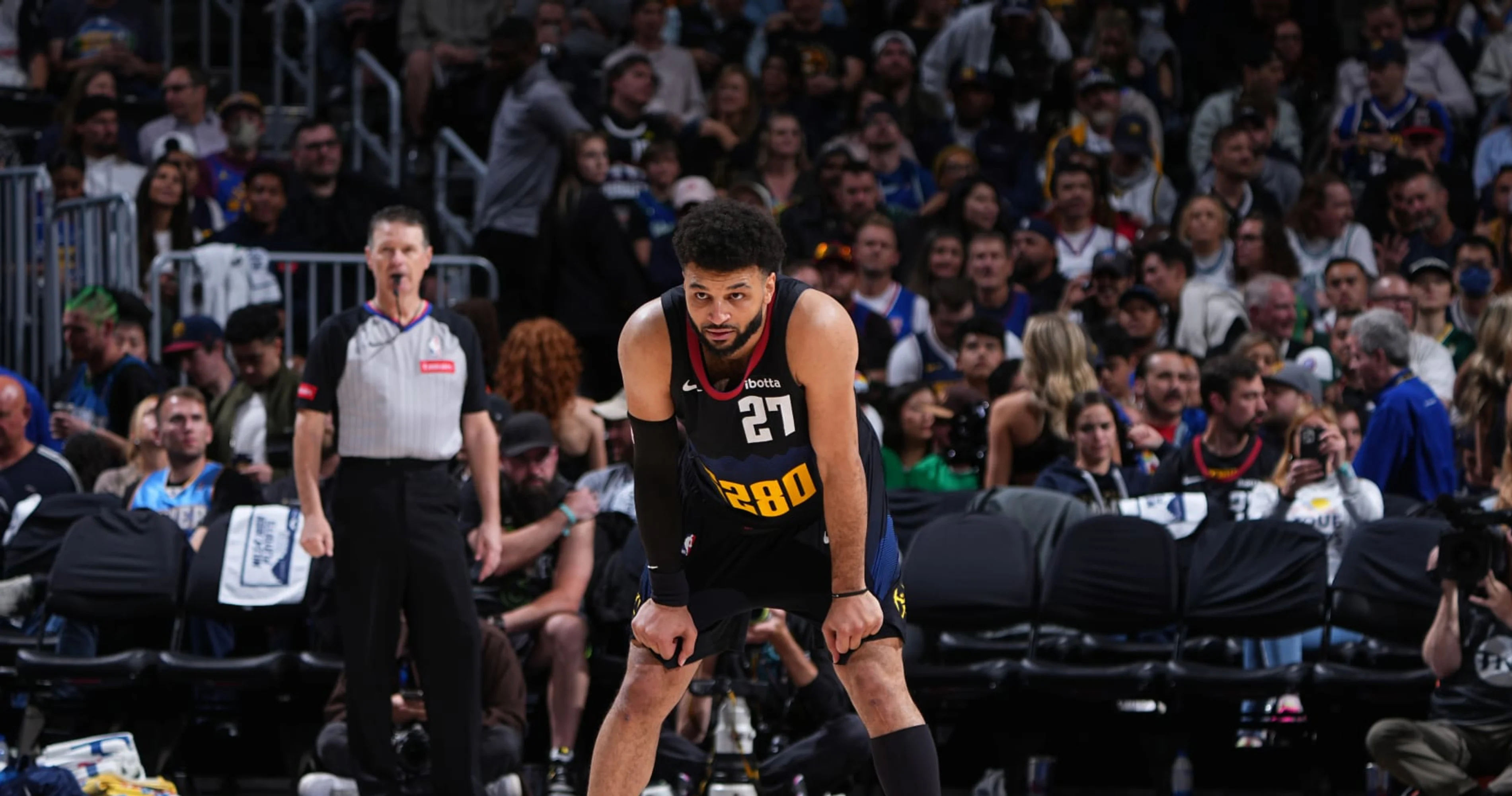 Nuggets' Murray fined $100,000 for throwing objects onto court