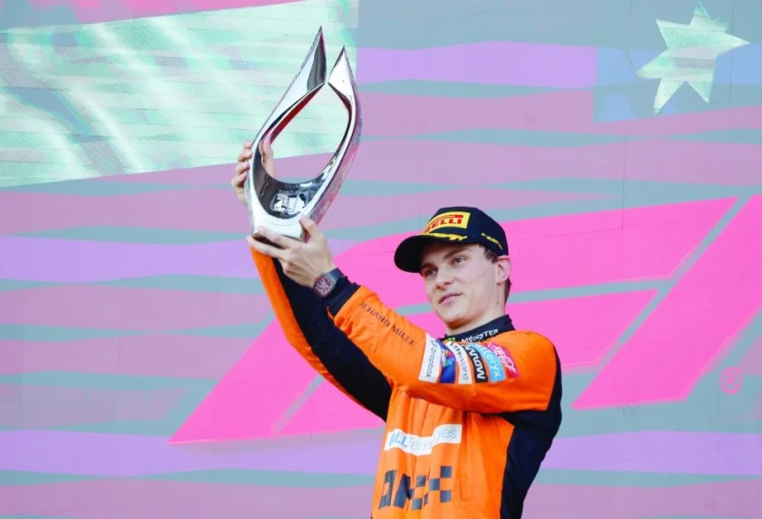 Azerbaijan GP: McLaren's Piastri wins Azerbaijan Grand Prix ahead of pole-sitter Leclerc