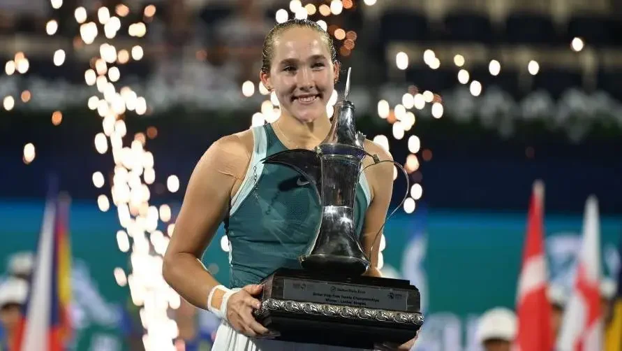 Mirra Andreeva makes history with WTA 1000 triumph at Dubai Tennis Championships
