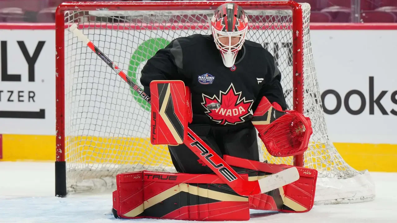 Jordan Binnington to start in goal for Canada in 4 Nations face-off