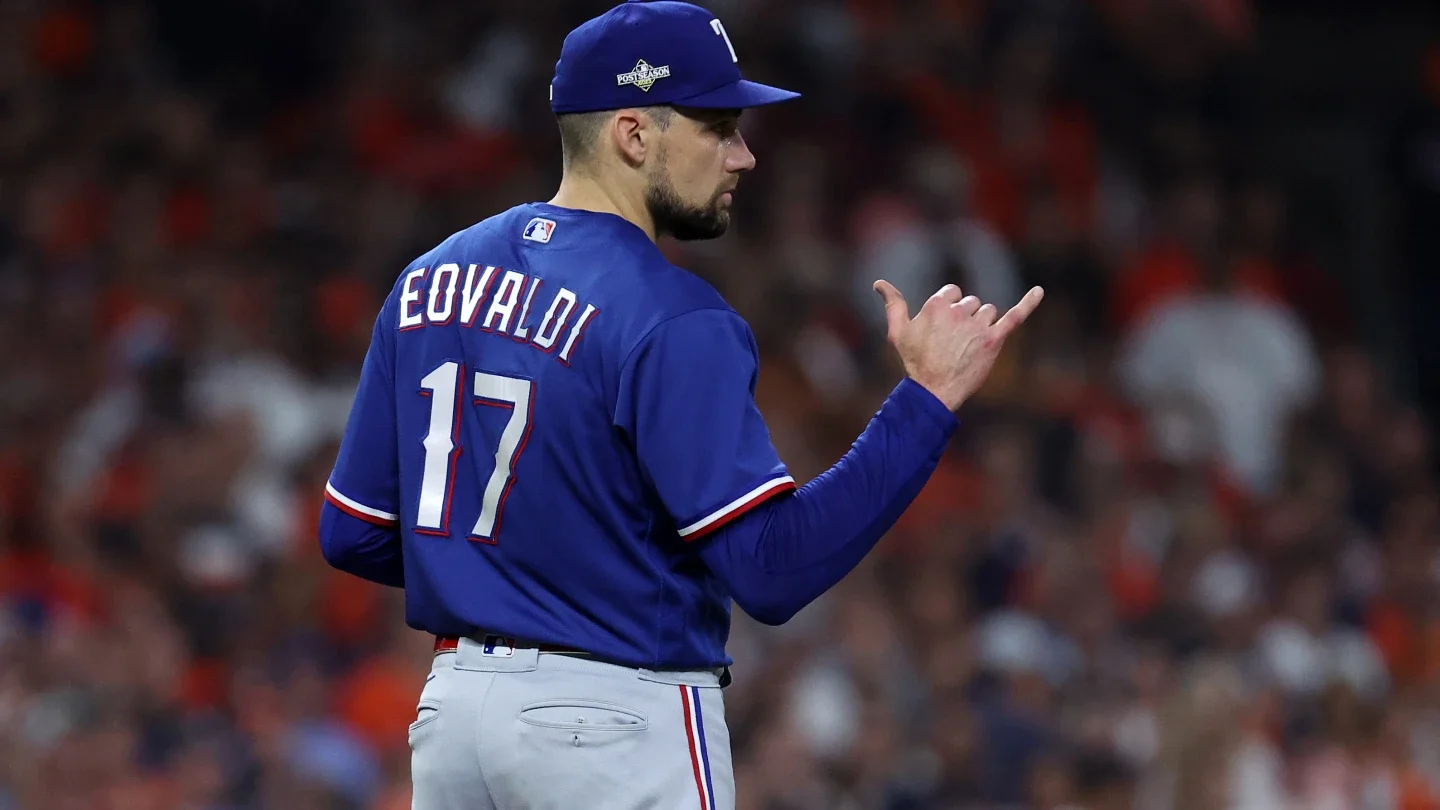 Eovaldi Shines as Rangers Blast Past Astros 9-2, Forcing a High-Stakes Game 7