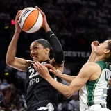 Las Vegas Aces crush Seattle Storm in WNBA Playoff Opener, extend win streak to 17