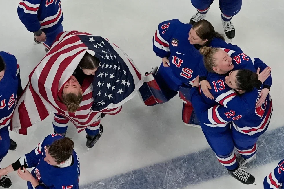 USA defeat Canada in overtime to win Women’s Ice Hockey Gold at Milano Cortina Olympics