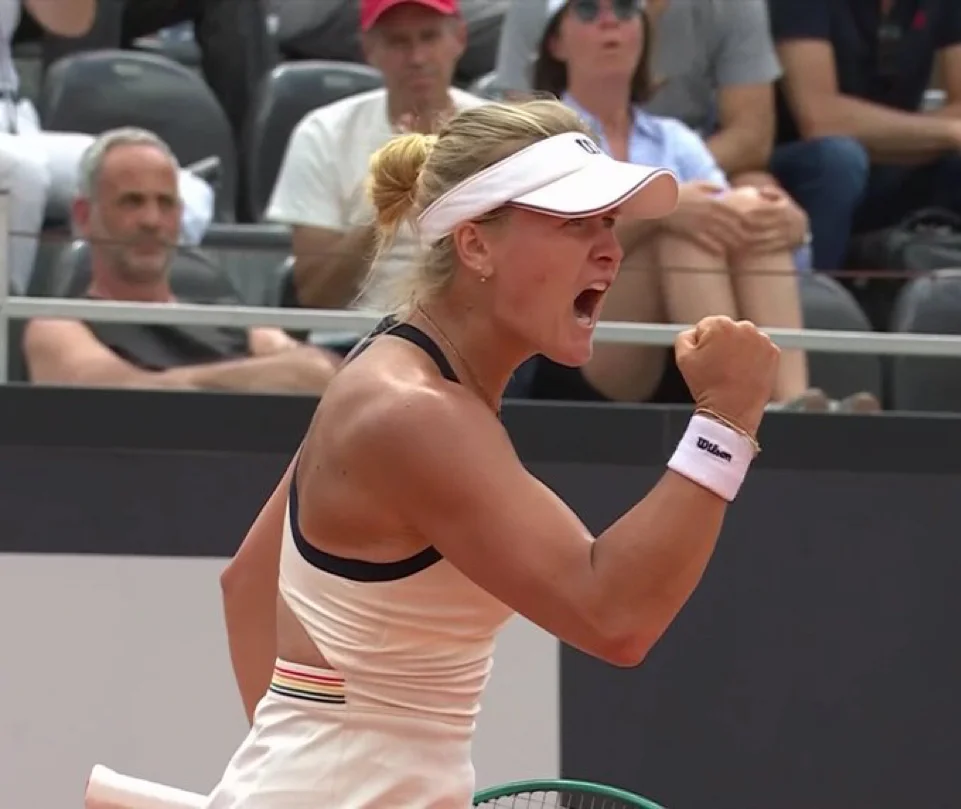 Peyton Stearns defeats Madison Keys 2-6 6-2 7-6(3) in Rome