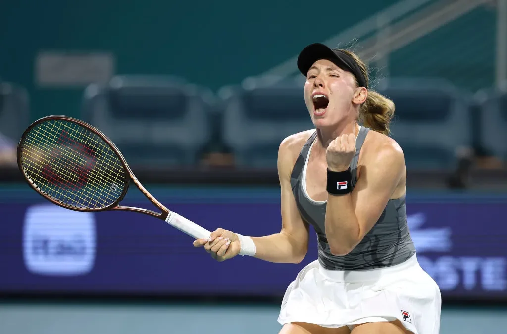 Alexandrova upsets Pegula as Collins cruises past Garcia to set up semi-final affair