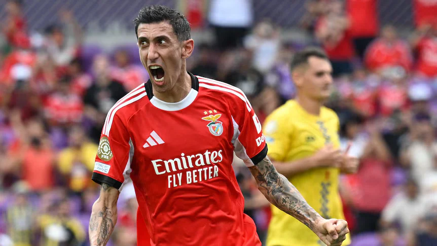 Benfica crush Auckland City 6-0 in Club World Cup rout as Bruno Lage, Di María steal the spotlight in Orlando