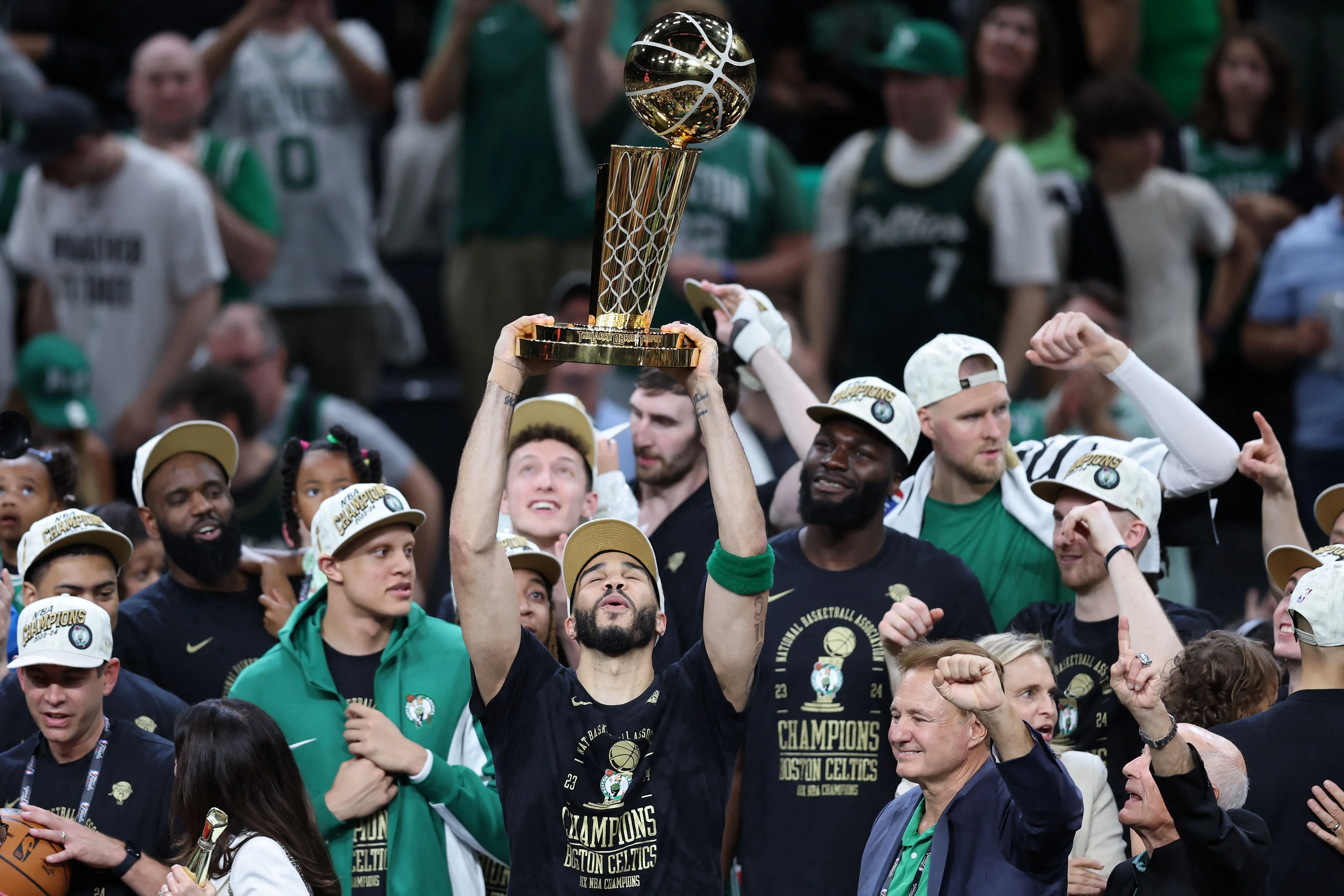 Celtics defeat Mavericks to win record-setting 18th NBA championship