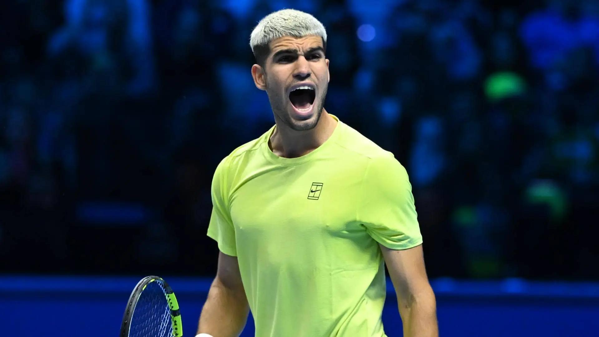 Alcaraz defeats De Minaur in ATP Finals opening match at Turin