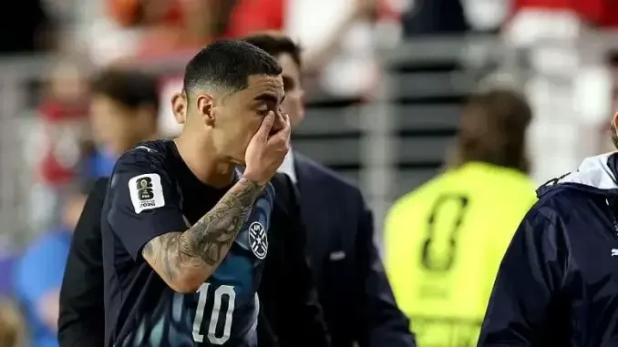 Why Miguel Almirón was sent off at World Cup 2026