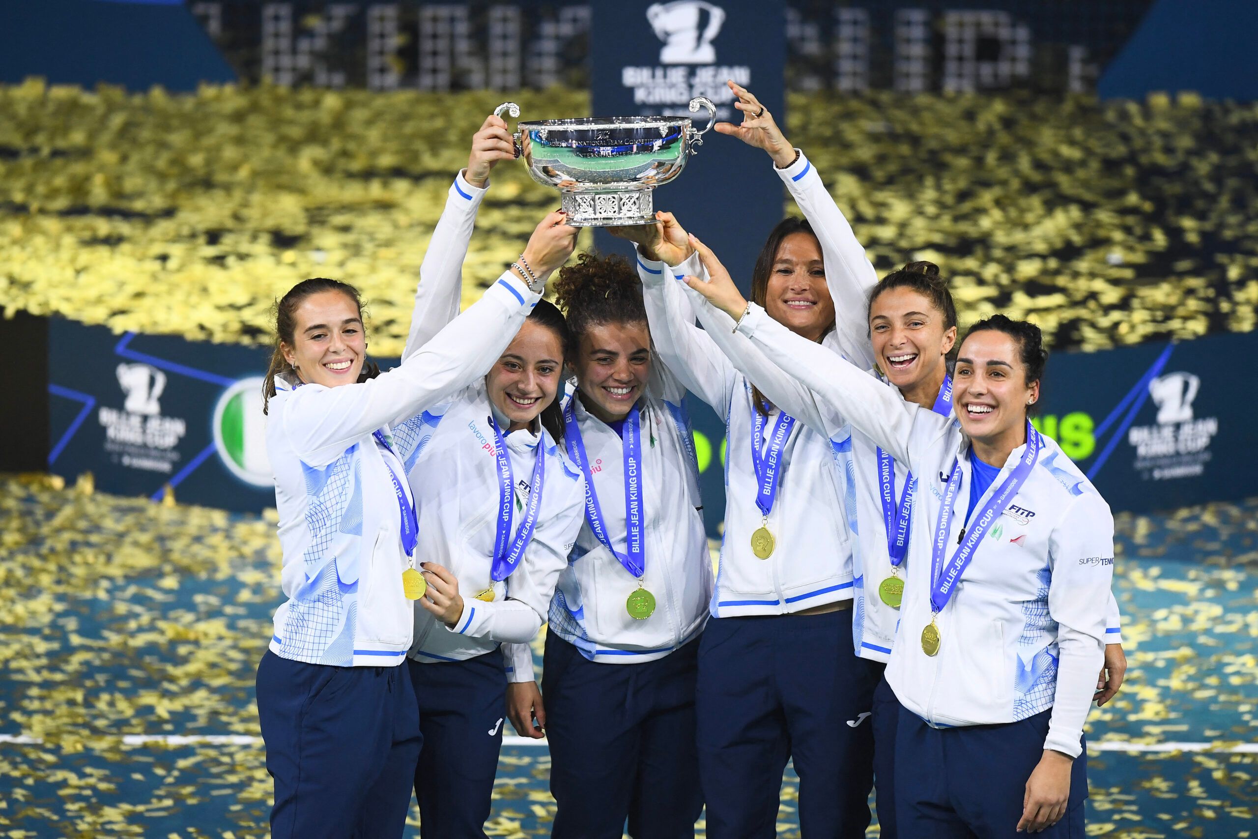 Superb Paolini leads Italy to fifth Billie Jean King Cup title