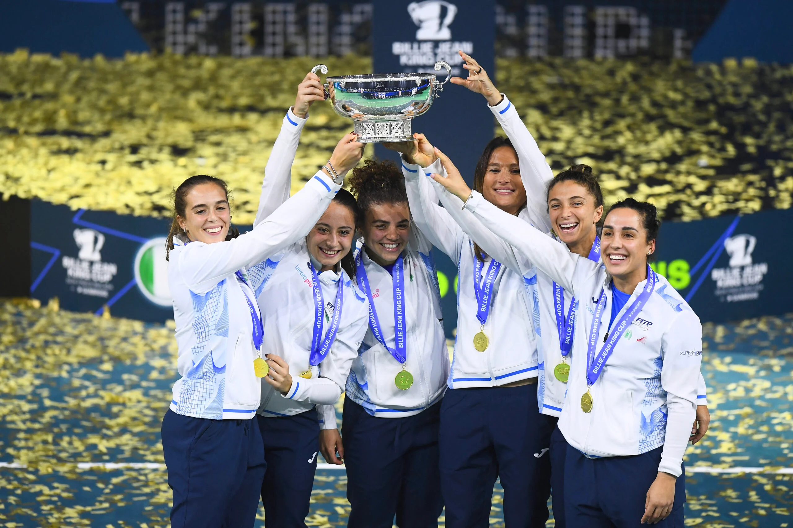 Superb Paolini leads Italy to fifth Billie Jean King Cup title