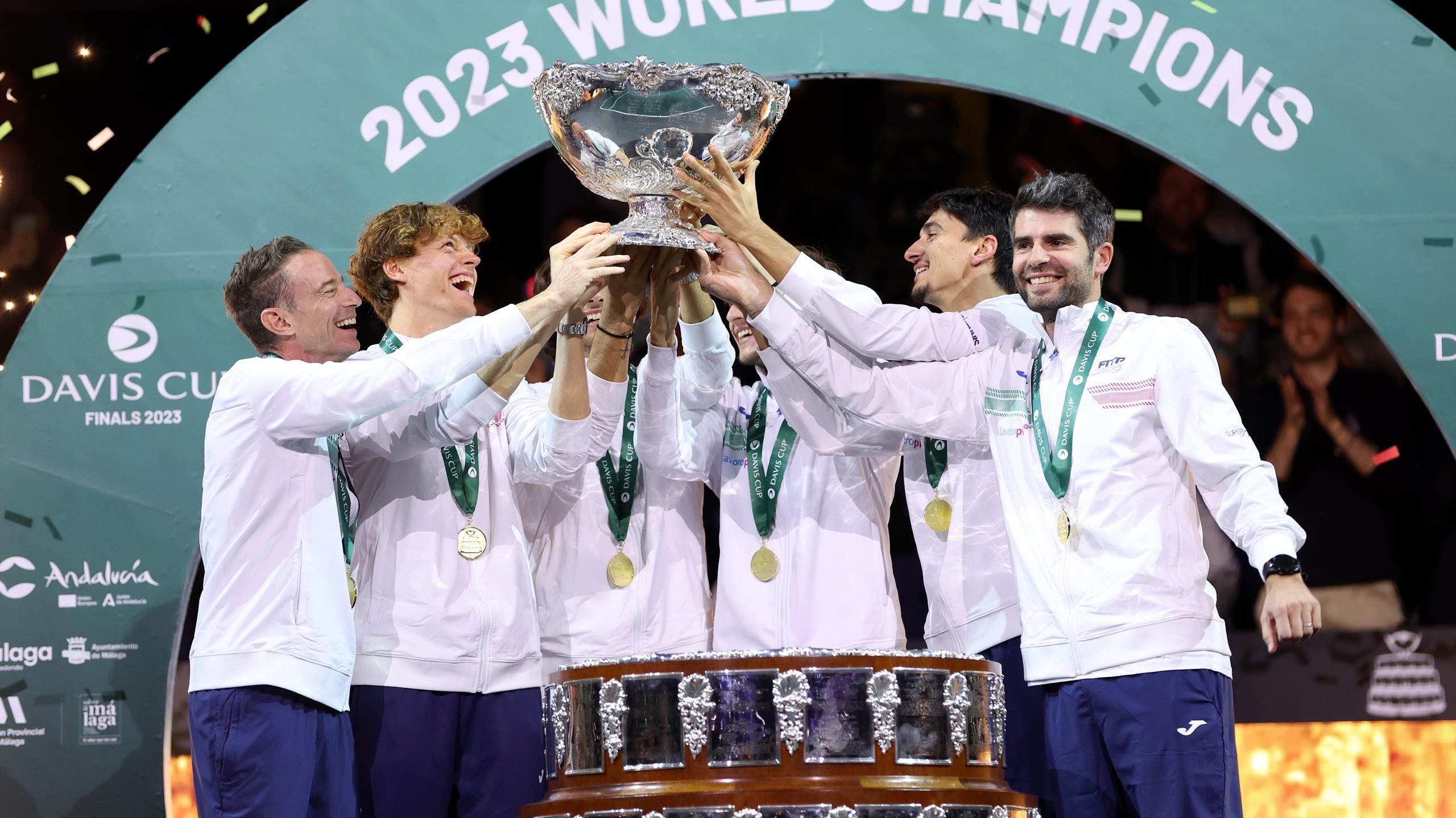 Sinner leads Italy to Davis Cup glory