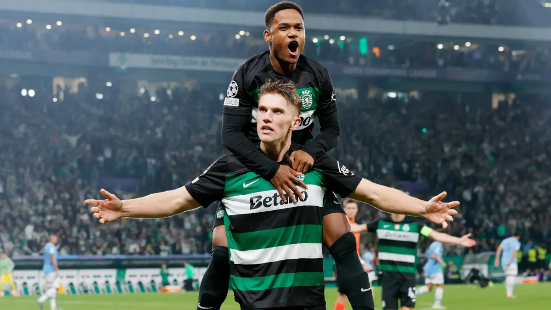 Sporting CP 4-1 Manchester City: Gyökeres hat-trick gives Amorim perfect Champions League send-off