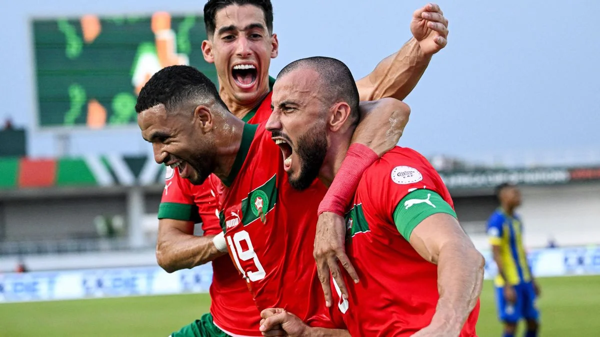 Morocco 3-0 Tanzania: Morocco start AFCON campaign with convincing victory over 10-man Tanzania
