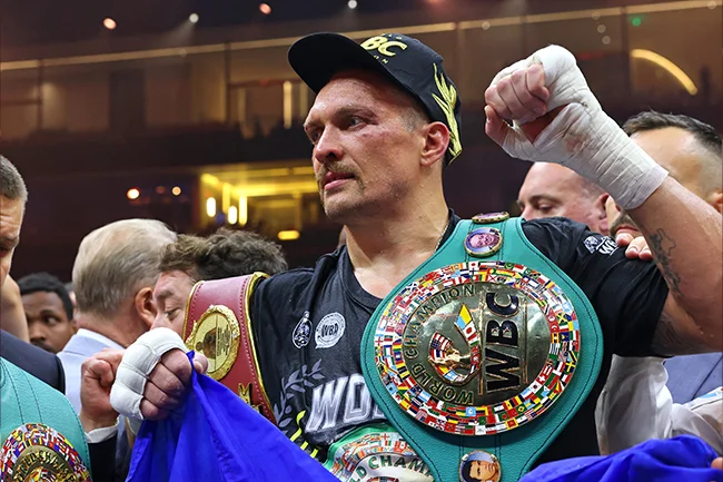 Ukrainian boxer Oleksandr Usyk to President Trump: “Come live in my home and see the war for yourself"