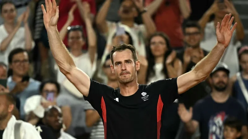 Andy Murray ends career after Olympic doubles defeat to Tommy Paul and Taylor Fritz