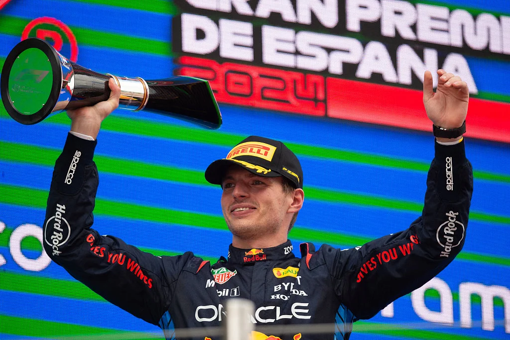 Spanish Grand Prix: Verstappen holds off Norris to complete Spanish hat-trick