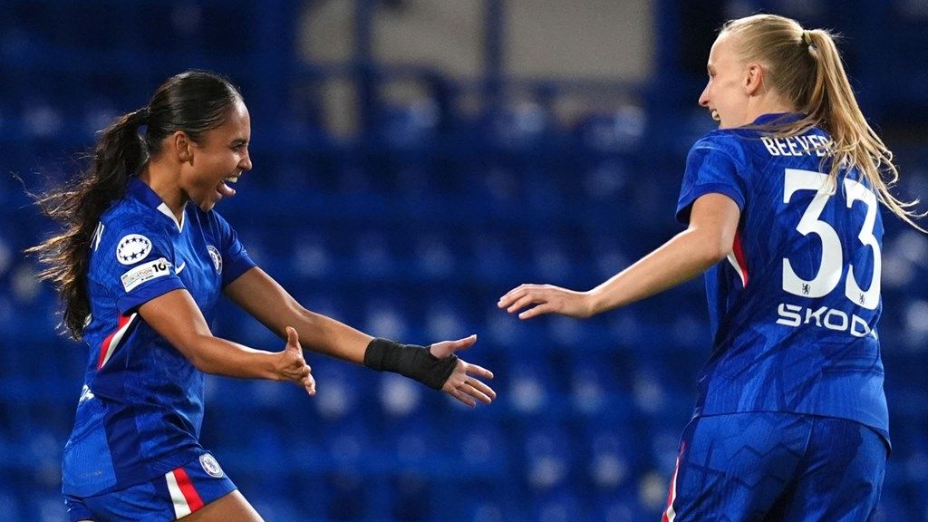 Chelsea and Barcelona cruise to victory in Women’s Champions League