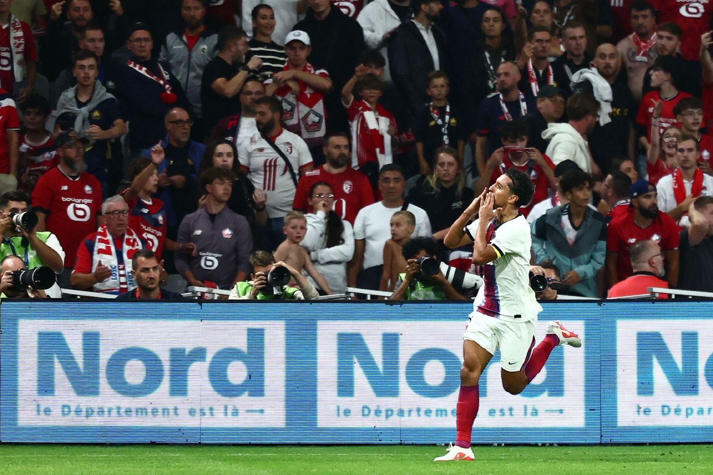 Marquinhos rescues PSG with last-gasp Lille equaliser