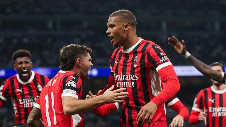 Real Madrid 1-3 AC Milan: AC Milan shocks Real Madrid at the Bernabeu