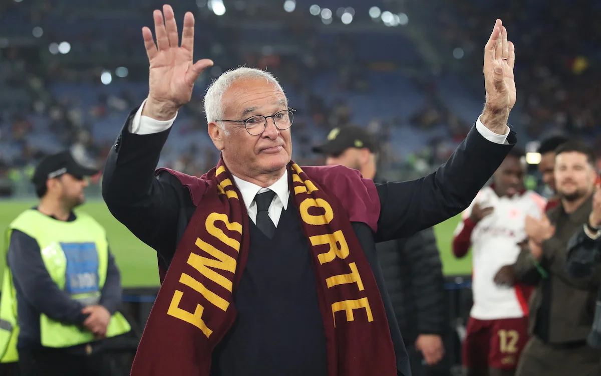 Claudio Ranieri bows out in style as Roma defeat AC Milan 3-1 in emotional farewell
