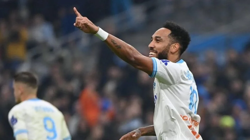 UEFA Europa League roundup: Aubameyang breaks goalscoring record as Marseille edge past Shaktar, Milan hold on to qualify despite defeat