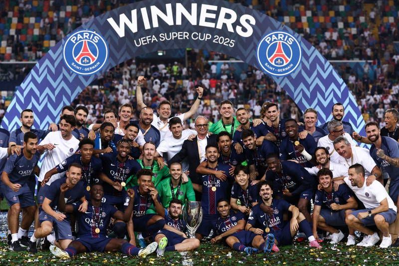 Paris Saint-Germain beat Tottenham in win first-ever UEFA Super Cup