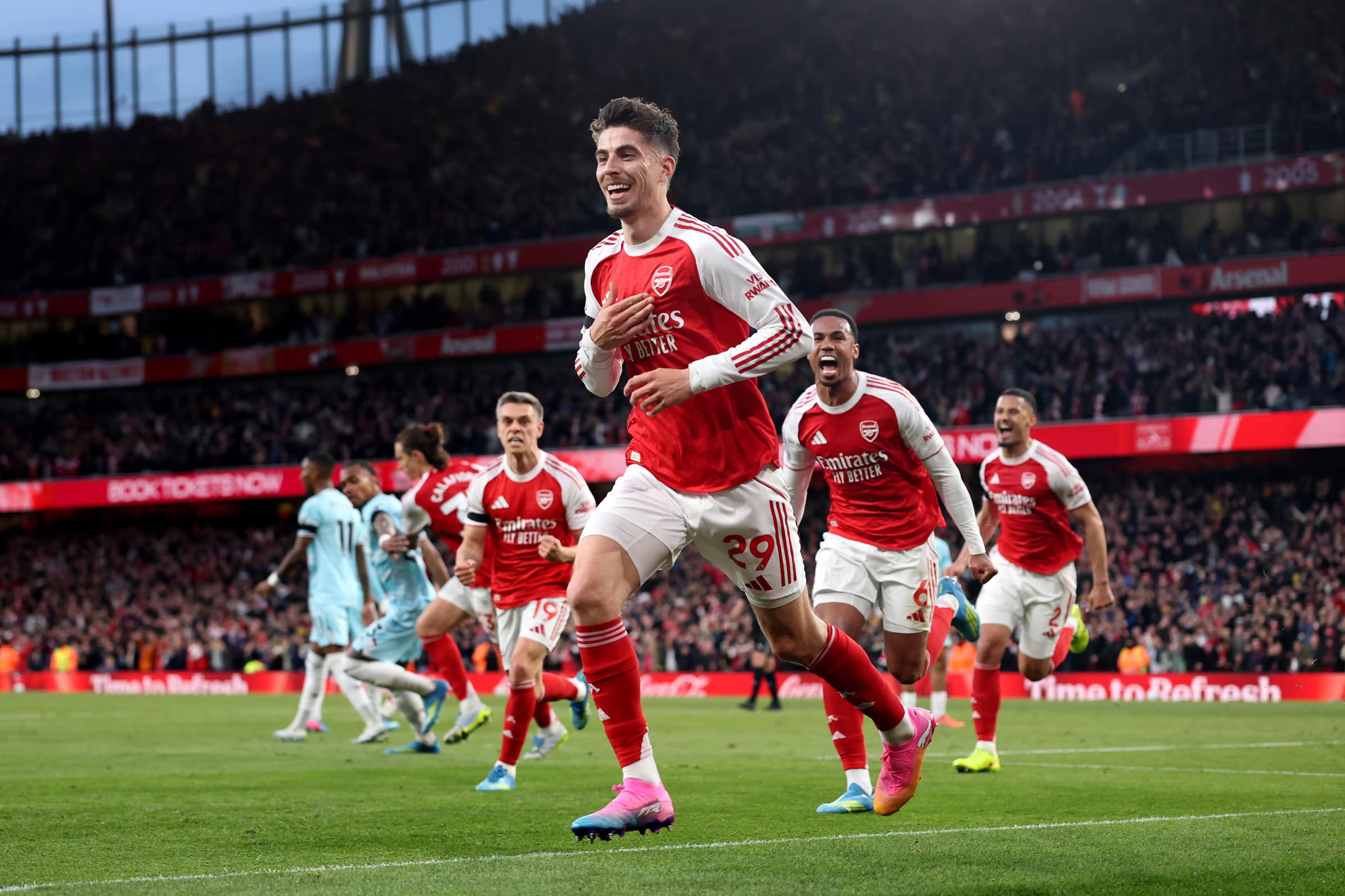 Arsenal crowned Premier League champions after Manchester City slip at Bournemouth